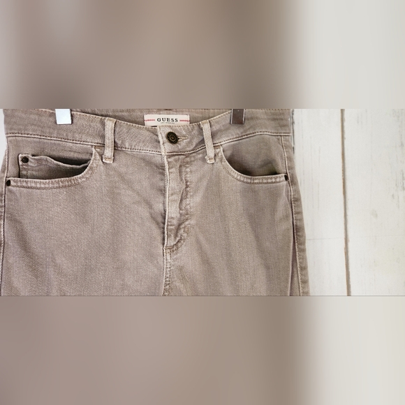 Guess Cargo jeans Tan color sz 27 - Picture 13 of 16